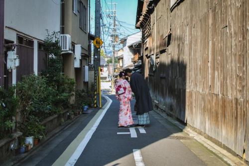 Kimonos, Kyoto, 2017